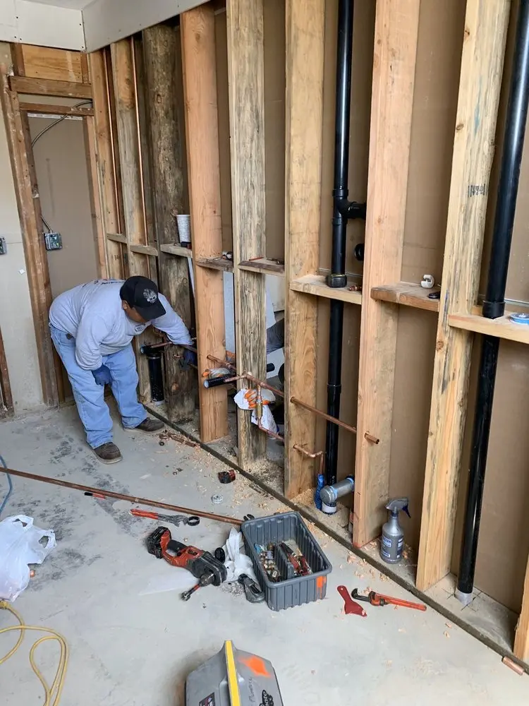 Commercial rough-in plumbing for Gas Line Repair in Cheyenne Estates